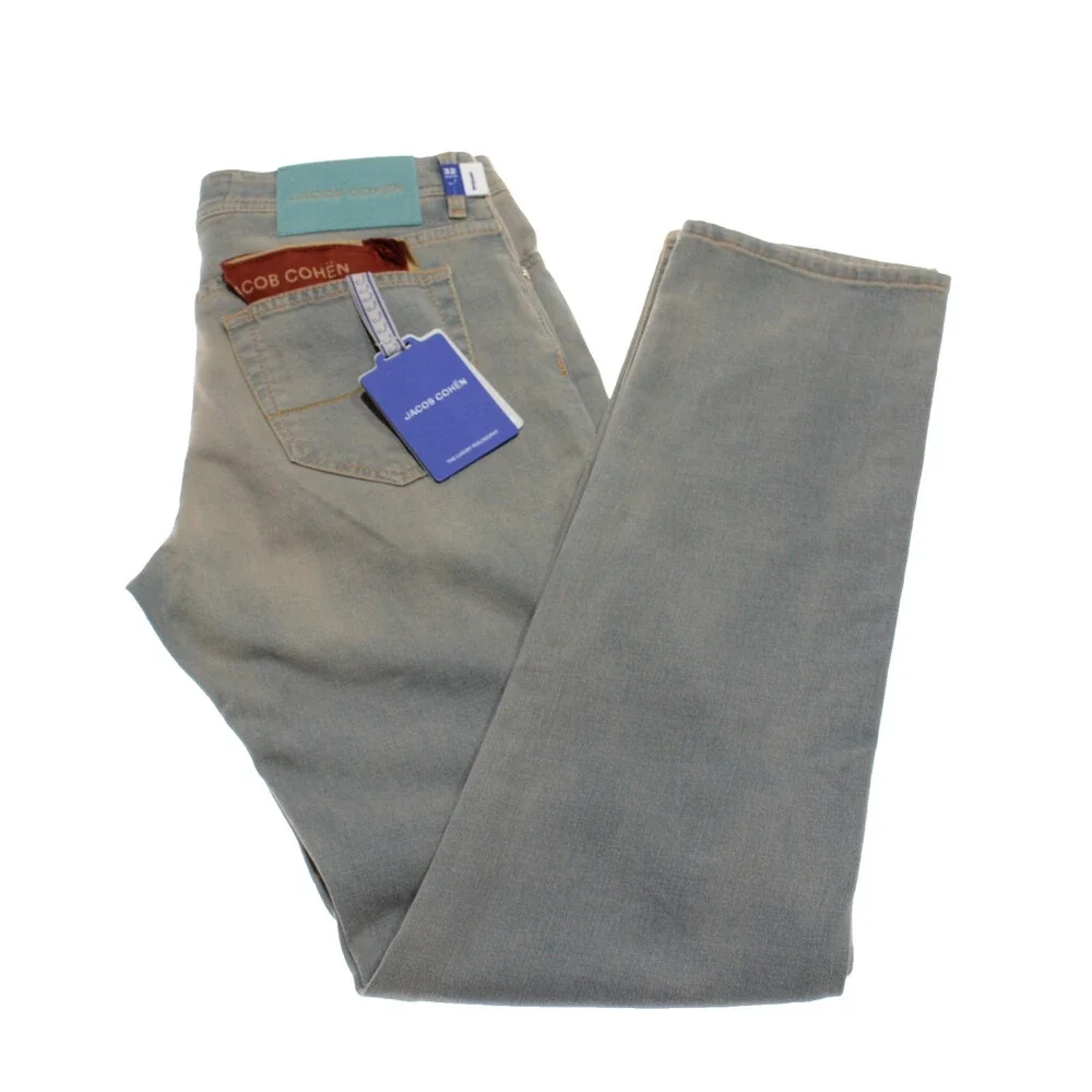 Jacob Cohen NWT 5 Pocket Denim Jeans Size 32 US Bard in Blue Cotton Blend